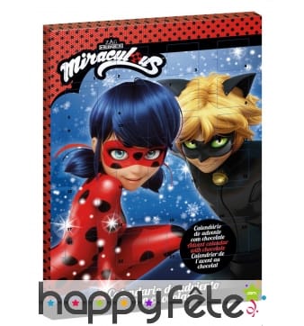 Calendrier de l'avent Ladybug et chat noir