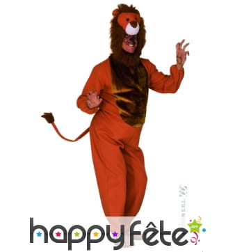 Costume de lion adulte