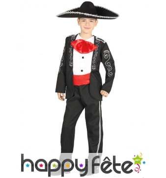 Costume de Mariachi mexicain pour garçon