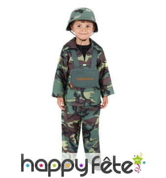 Costume de militaire pour enfant