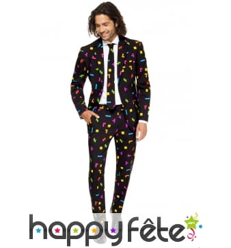 Costume de Monsieur Tetris Opposuits adulte