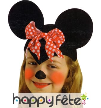 Coiffe de petite souris enfant