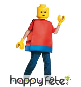 Costume de personnage LEGO pour enfant