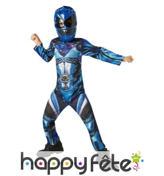 Costume de Power Ranger bleu pour enfant