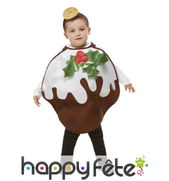 Costume de Pudding de Noel pour enfant