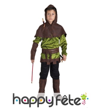 Costume de robin des bois pour petit garçon