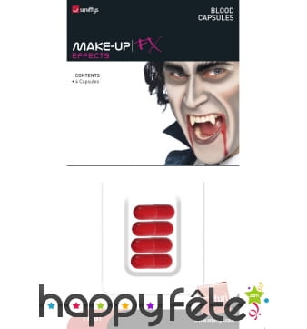 Capsules de sang vampire