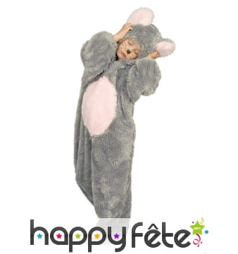 Combinaison de souris peluche pour enfant