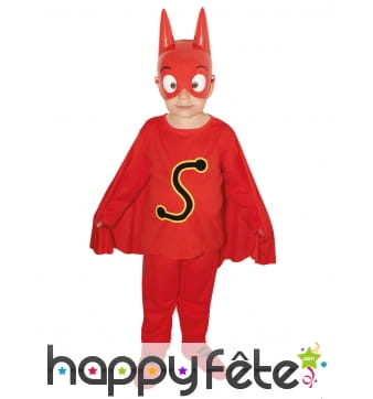 Costume de SamSam pour enfant avec masque