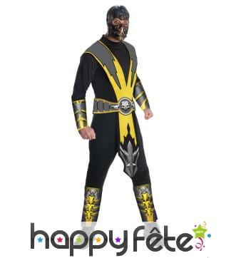 Costume de Scorpion pour homme, Mortal Kombat