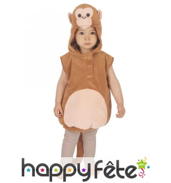 Costume de singe marron pour enfant