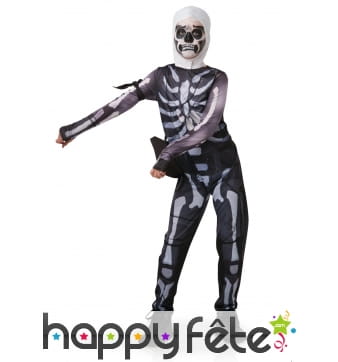 Costume de Skull Trooper pour ado, Fortnite