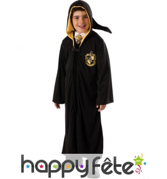 Costume de sorcier Poufsouffle deluxe pour enfant