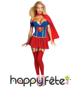 Costume de Supergirl pour femme adulte