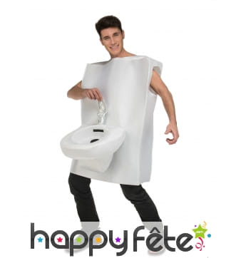 Costume de toilettes humoristique