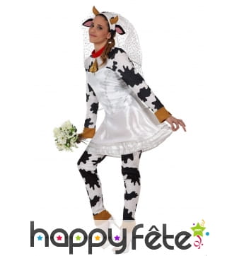 Costume de vache mariée