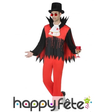 Costume de vampire ensanglanté pour homme