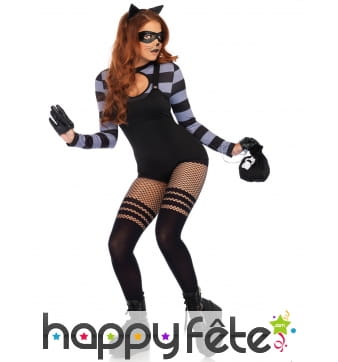 Costume de voleur chat pour femme