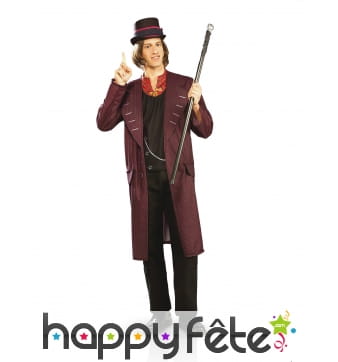 Costume de Willy Wonka pour adulte