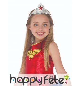 Couronne de Wonder Woman pour fille