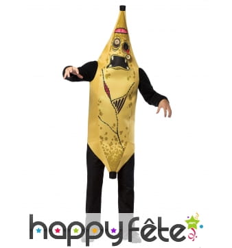 Costume de zombie banane