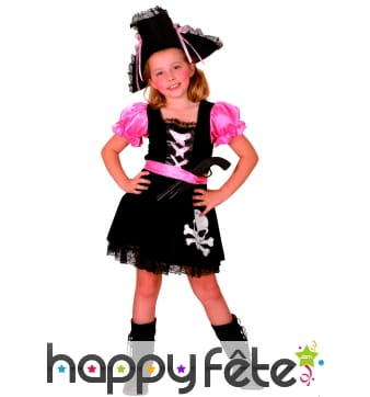 Costume enfant de pirate tessa