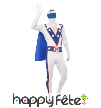 Costume Evel Knievel seconde peau