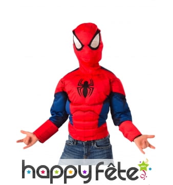 Cagoule et T-shirt Spiderman pour enfant