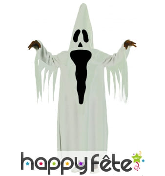 Costume fantome blanc pour enfant