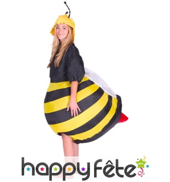 Costume gonflable d'abeille pour adulte