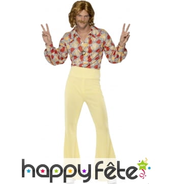 Costume groovy guy 70's