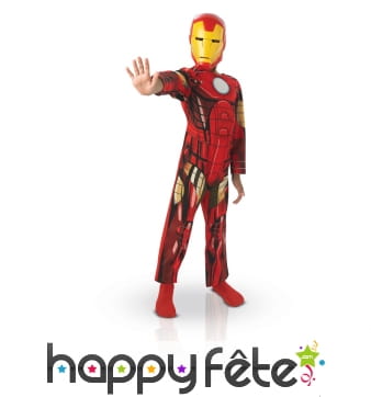 Costume iron man avengers pour enfant