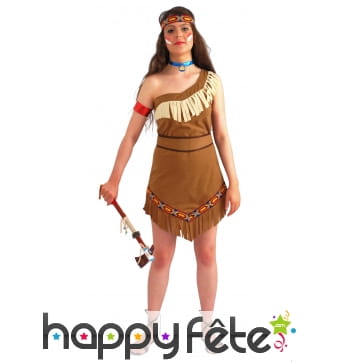 Costume indienne petite plume