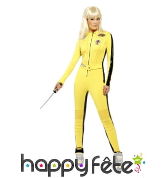 Costume Kill Bill jaune