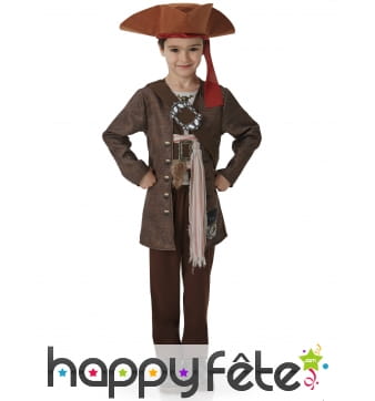 Costume luxe de Jack Sparrow pour enfant