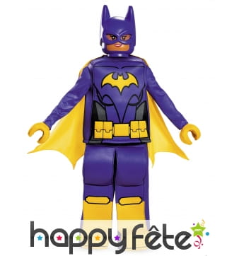 Costume luxe de lego Batgirl pour enfant