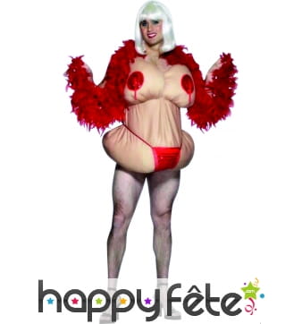 Costume méga striptease humoristique