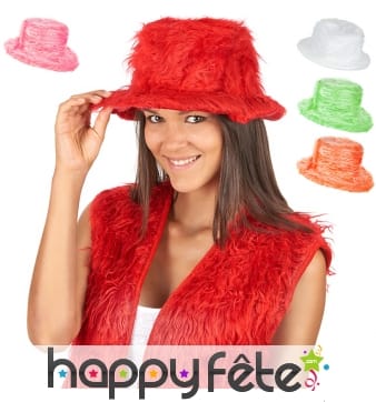 Chapeau peluche