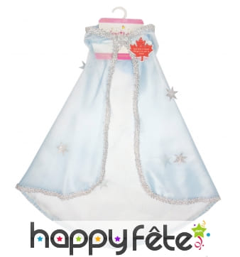 Cape princesse des glaces pour enfant