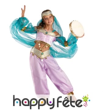 Costume princesse danseuse orientale pour enfant