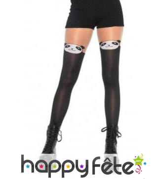 Collants panda en spandex