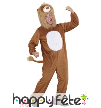 Costume peluche lion