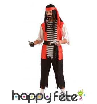 Costume pirate robert