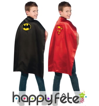 Cape reversible batman/ superman