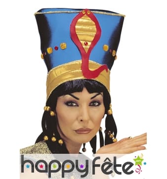 Coiffe reine d'Egypte