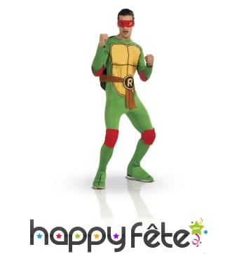 Costume Raphael, tortue ninja. Adulte