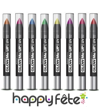 Crayon stick de maquillage uv phosphorescent 2.5g