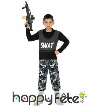 Combinaison SWAT pour enfant