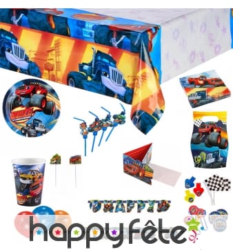 Déco anniversaire Blaze et les Monster Machines