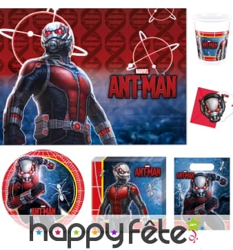 Décoration Ant-Man pour table d'anniversaire